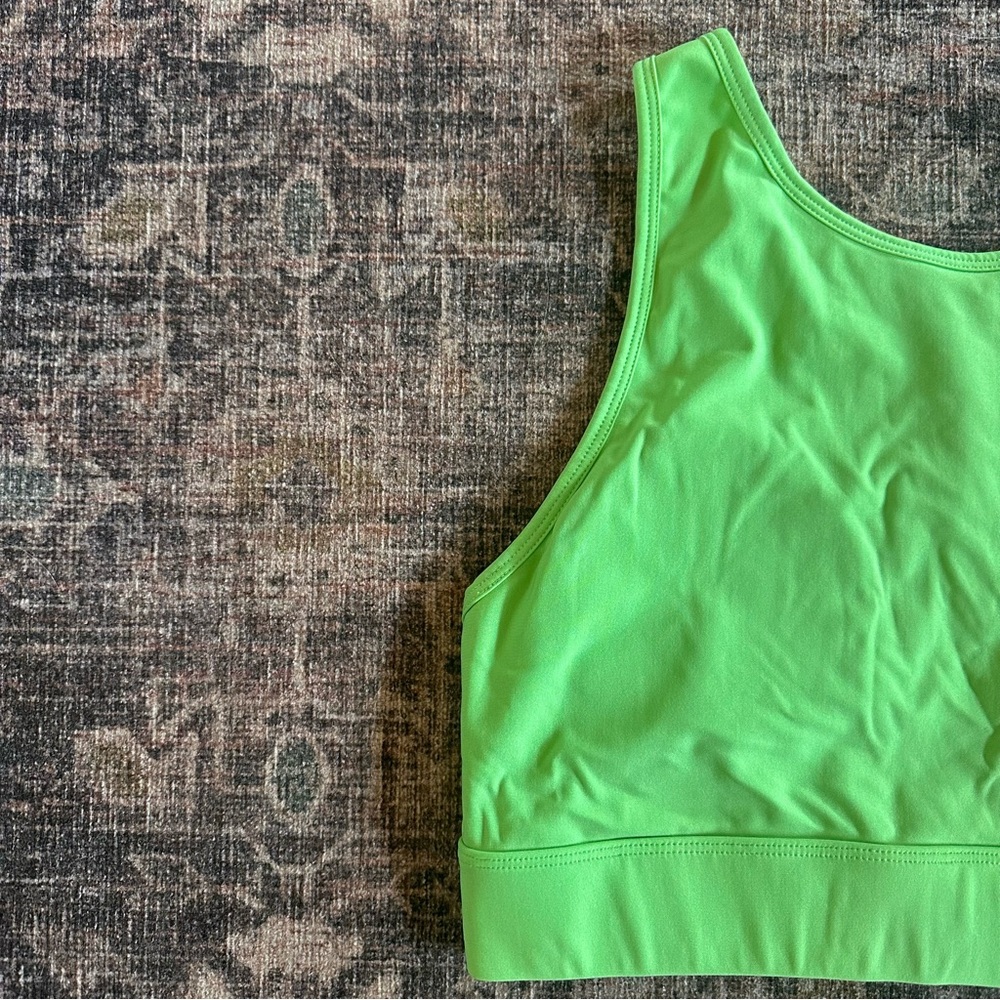 Fabletics Neon Green Sports Bra | High Impact | Women’s M - Picture 3 of 4